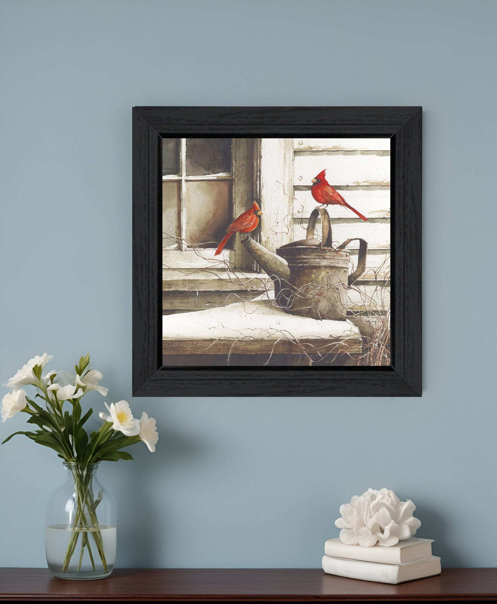Waiting For Spring Black Framed Print Wall Art - Homeroots - Flyclothing LLC