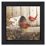 Playing Around 1 Black Framed Print Wall Art - Homeroots - Flyclothing LLC