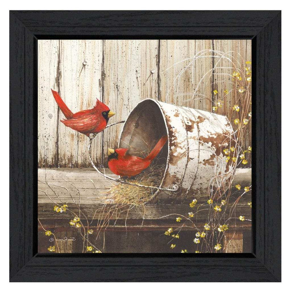 Playing Around 1 Black Framed Print Wall Art - Homeroots - Flyclothing LLC