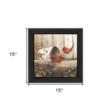 Playing Around 1 Black Framed Print Wall Art - Homeroots - Flyclothing LLC