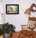 Cold Swim Black Framed Print Wall Art - Homeroots - Flyclothing LLC