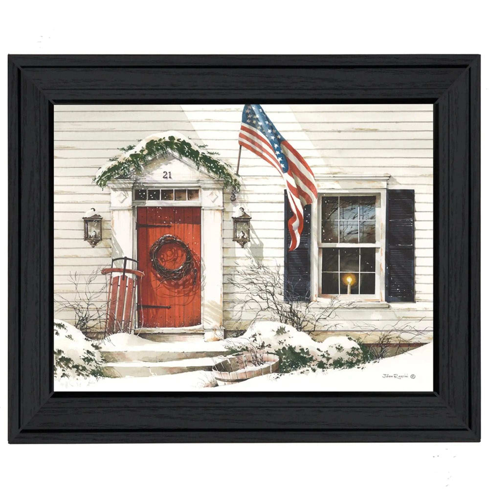 Main Street 2 Black Framed Print Wall Art - Homeroots - Flyclothing LLC