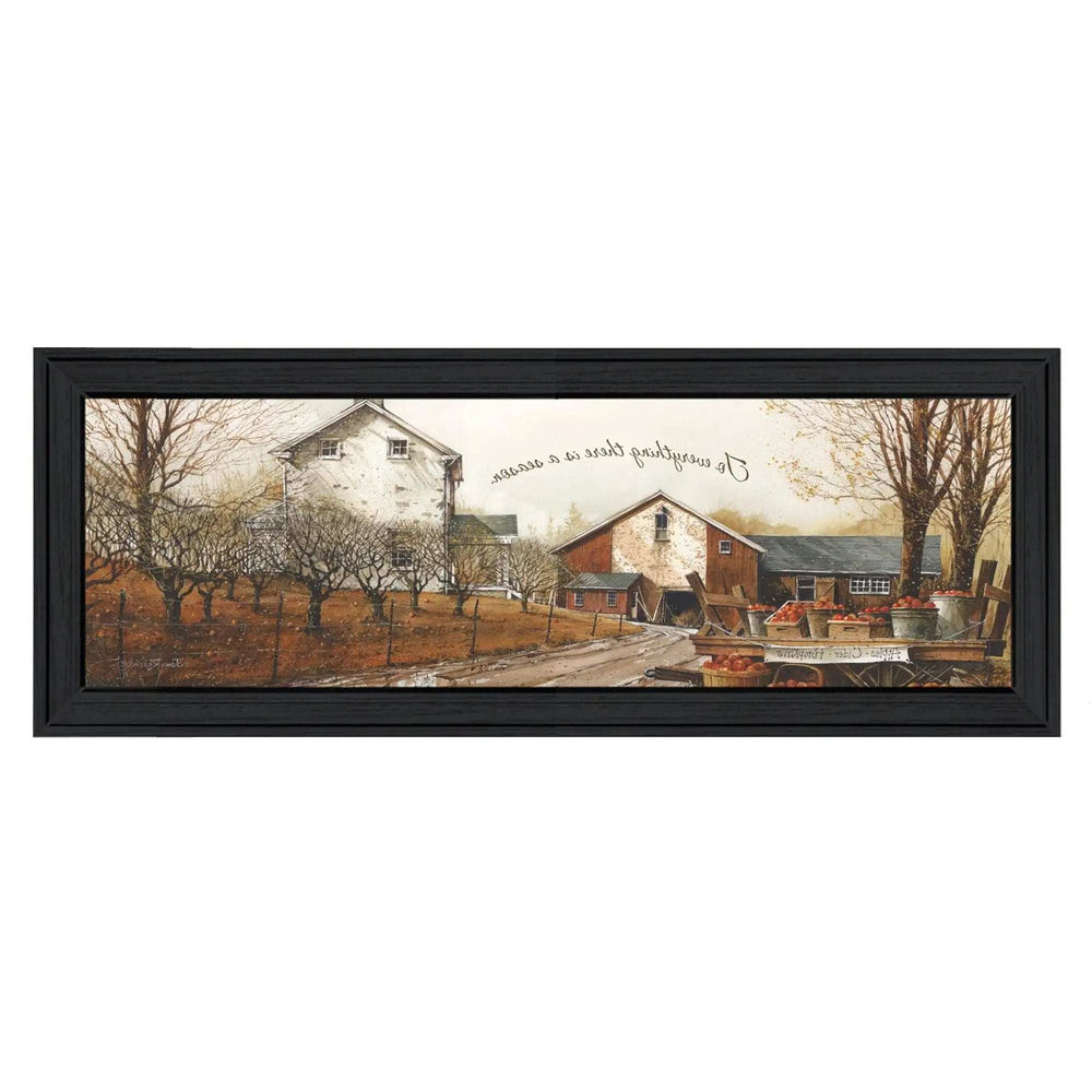 To Everything 1 Black Framed Print Wall Art - Homeroots - Flyclothing LLC