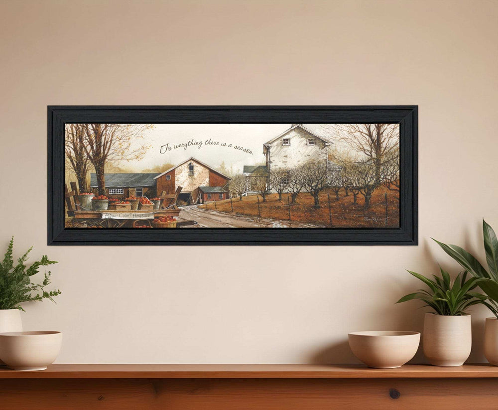 To Everything 1 Black Framed Print Wall Art - Homeroots - Flyclothing LLC