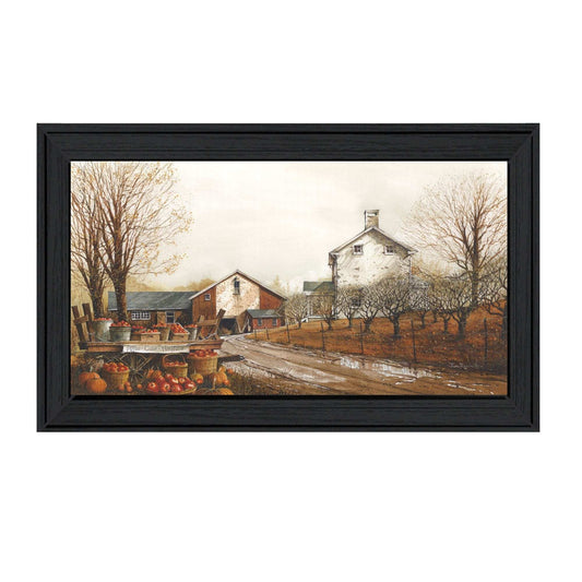 Autumns Bounty Black Framed Print Wall Art - Homeroots - Flyclothing LLC