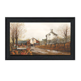 Autumns Bounty Black Framed Print Wall Art - Homeroots - Flyclothing LLC