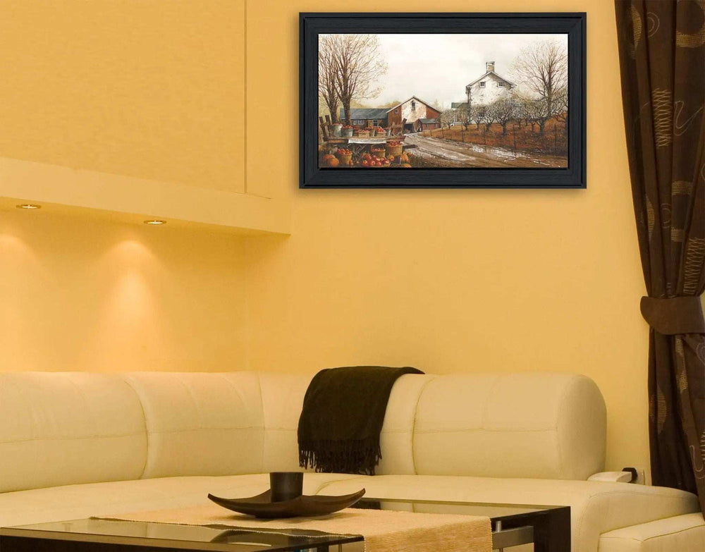 Autumns Bounty Black Framed Print Wall Art - Homeroots - Flyclothing LLC