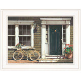 Parked Out Front 1 White Framed Print Wall Art - Homeroots - Flyclothing LLC