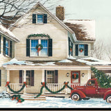 Preparing for Christmas 2 Black Framed Print Wall Art - Homeroots - Flyclothing LLC