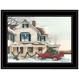 Preparing for Christmas 2 Black Framed Print Wall Art - Homeroots - Flyclothing LLC