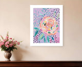 Master the Chaos 3 White Framed Print Wall Art - Homeroots - Flyclothing LLC