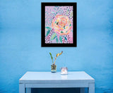 Master the Chaos 4 Black Framed Print Wall Art - Homeroots - Flyclothing LLC