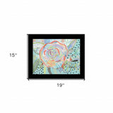 Bloom for Yourself 4 Black Framed Print Wall Art - Homeroots - Flyclothing LLC