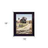 Mail Pouch Barn 2 Black Framed Print Wall Art - Homeroots - Flyclothing LLC