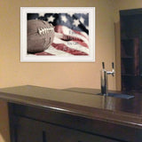 Football Believe It 1 White Framed Print Wall Art - Homeroots - Flyclothing LLC