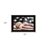 Baseball Playing the Game 2 Black Framed Print Wall Art - Homeroots - Flyclothing LLC