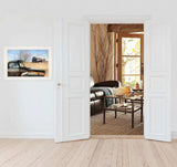 Vintage Farm Trucks 1 White Framed Print Wall Art - Homeroots - Flyclothing LLC