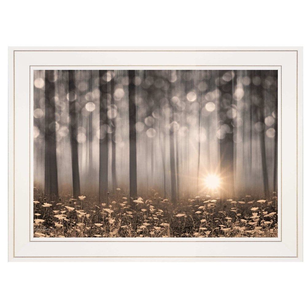Enchanted Morning 1 White Framed Print Wall Art - Homeroots - Flyclothing LLC