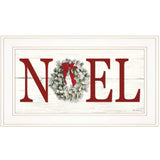Christmas Noel 1 White Framed Print Wall Art - Homeroots - Flyclothing LLC