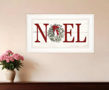 Christmas Noel 1 White Framed Print Wall Art - Homeroots - Flyclothing LLC