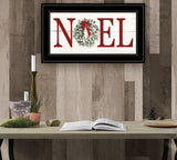 Christmas Noel 2 Black Framed Print Wall Art - Homeroots - Flyclothing LLC