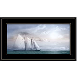 Adventure on the Seas 2 Black Framed Print Wall Art - Homeroots - Flyclothing LLC