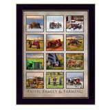 Faith Family Farming Black Framed Print Wall Art - Homeroots - Flyclothing LLC
