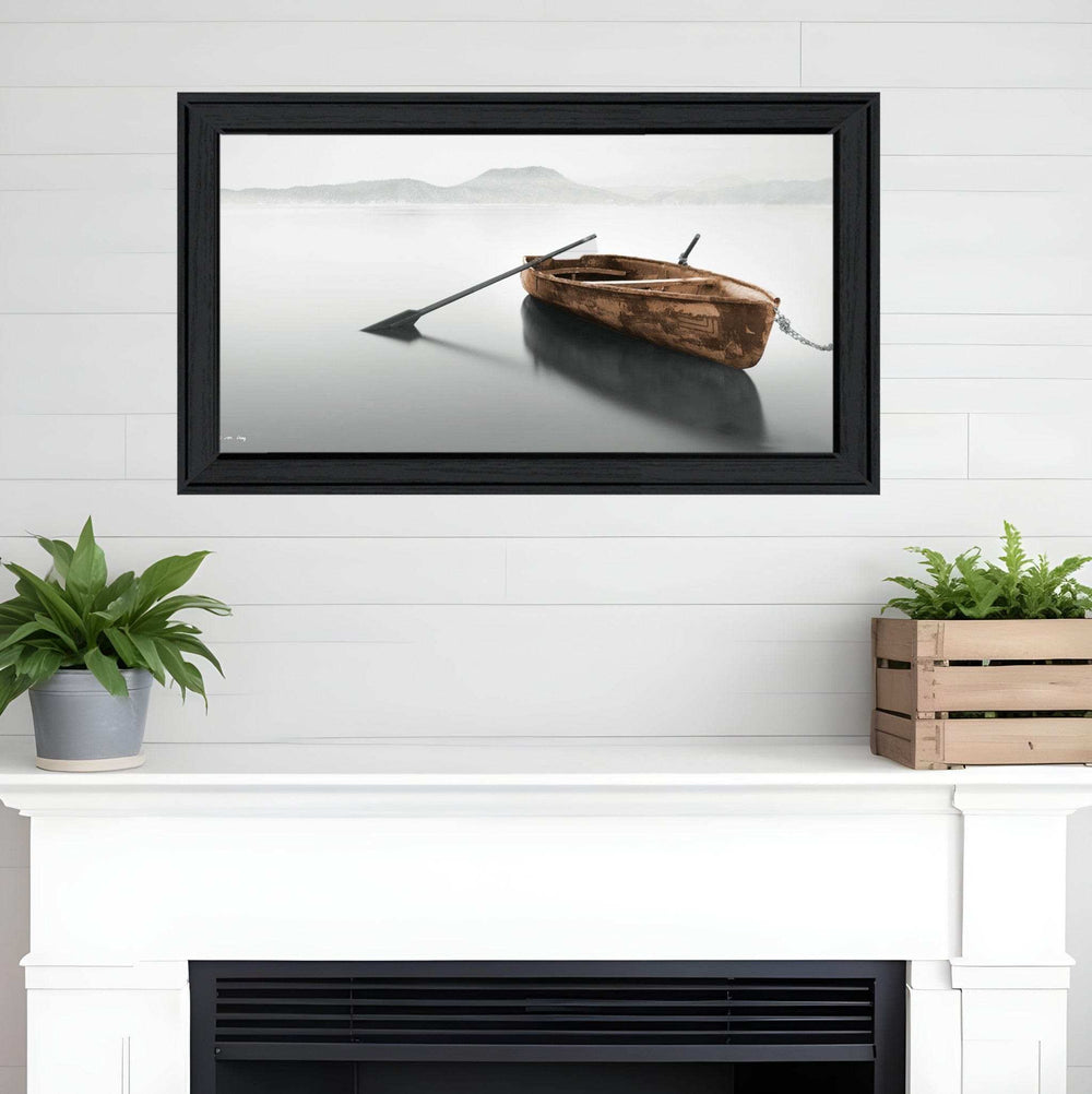 Solitude 2 Black Framed Print Wall Art - Homeroots - Flyclothing LLC