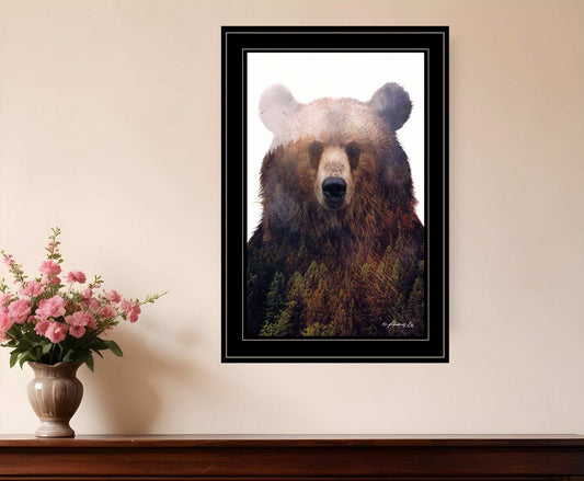 King of the Forest 4 Black Framed Print Wall Art - Homeroots - Flyclothing LLC