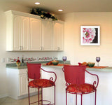 Blooms on Black I 1 White Framed Print Wall Art - Homeroots - Flyclothing LLC