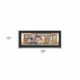 Sign Collector Black Framed Print Wall Art - Homeroots - Flyclothing LLC