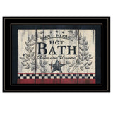 Hot Bath 14 Black Framed Print Bathroom Wall Art - Homeroots - Flyclothing LLC