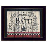 Hot Bath 15 Black Framed Print Bathroom Wall Art - Homeroots - Flyclothing LLC