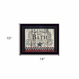 Hot Bath 15 Black Framed Print Bathroom Wall Art - Homeroots - Flyclothing LLC