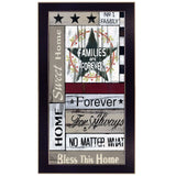 Families are Forever 3 Black Framed Print Wall Art - Homeroots - Flyclothing LLC