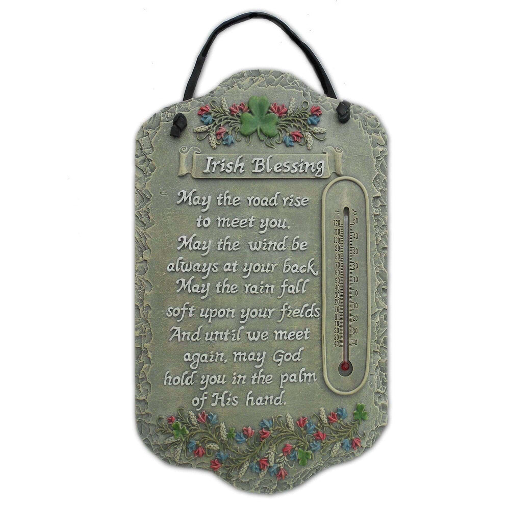 Irish Blessing Indoor Outdoor Resin Welcome Wall Decor - Homeroots - Flyclothing LLC