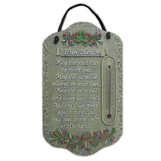 Irish Blessing Indoor Outdoor Resin Welcome Wall Decor - Homeroots - Flyclothing LLC