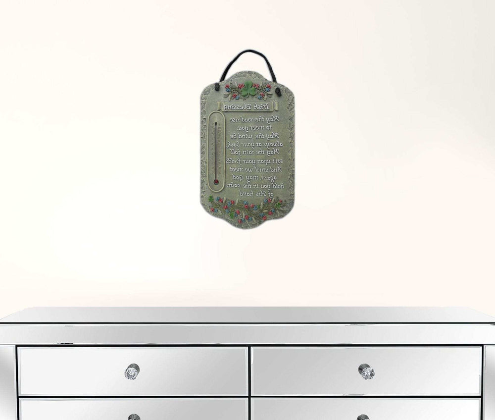 Irish Blessing Indoor Outdoor Resin Welcome Wall Decor - Homeroots - Flyclothing LLC