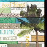 Good Things 1 Black Framed Print Wall Art - Homeroots - Flyclothing LLC
