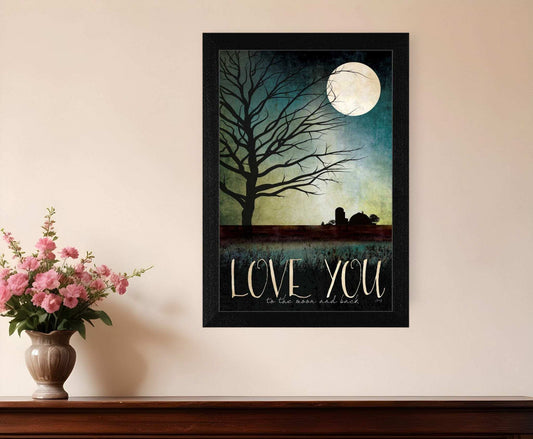 Love You Farm Black Framed Print Wall Art - Homeroots - Flyclothing LLC
