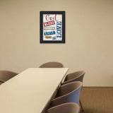 God Bless America 4 Black Framed Print Wall Art - Homeroots - Flyclothing LLC