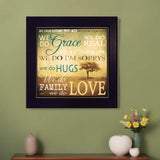 We Do 2 Black Framed Print Wall Art - Homeroots - Flyclothing LLC