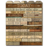 Today is a Brand New Day Unframed Print Wall Art - Homeroots - Flyclothing LLC