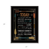 Today Is a Brand New Day 2 Black Framed Print Wall Art - Homeroots - Flyclothing LLC