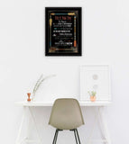 This is Your Time 2 Black Framed Print Wall Art - Homeroots - Flyclothing LLC