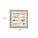 Follow Your Dreams Brown Framed Print Wall Art - Homeroots - Flyclothing LLC