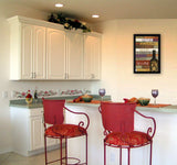 Good Wine 2 Black Framed Print Wall Art - Homeroots - Flyclothing LLC