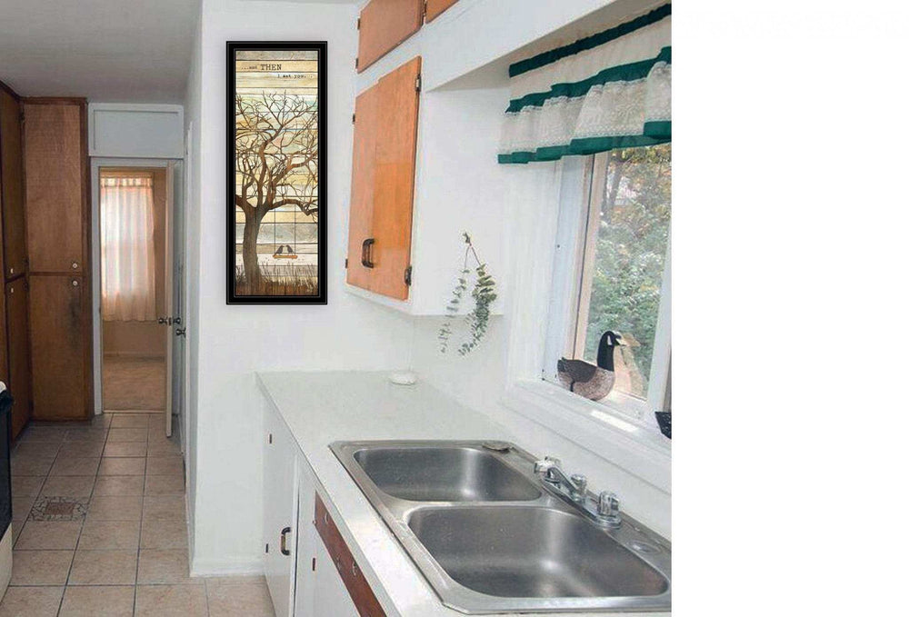 And then I met You 1 Black Framed Print Wall Art - Homeroots - Flyclothing LLC