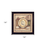 Live Today 1 Black Framed Print Wall Art - Homeroots - Flyclothing LLC