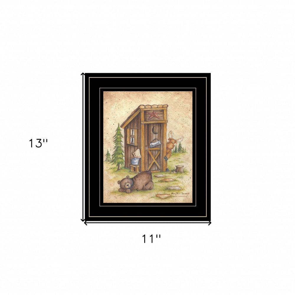 Still Waiting 2 Black Framed Print Wall Art - Homeroots - Flyclothing LLC